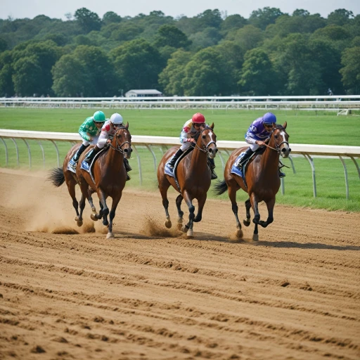 L'importance des carrières en sable pour les chevaux dans les courses hippiques