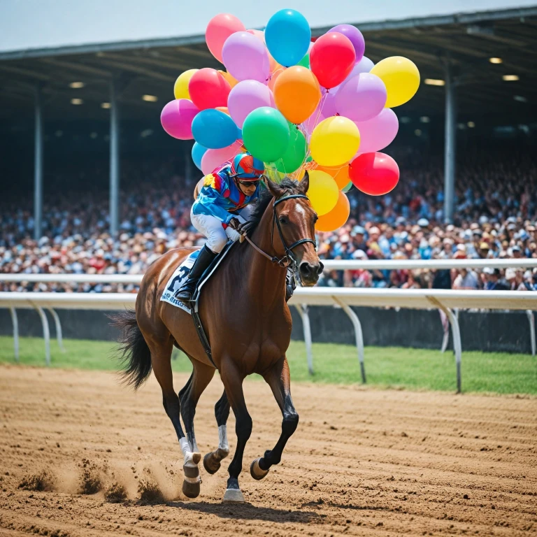 L'importance du ballon pour chevaux dans les courses hippiques
