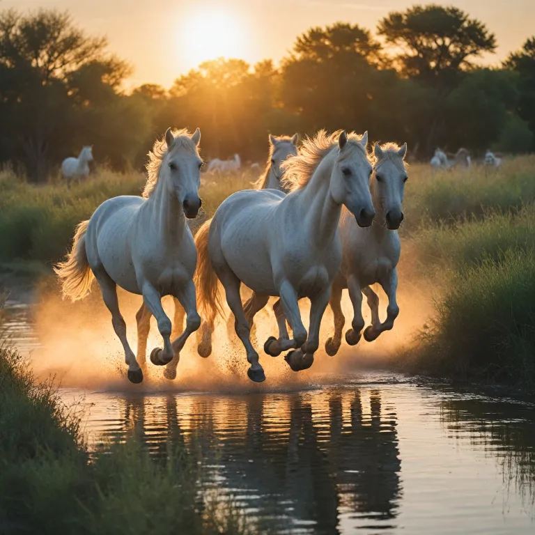Les chevaux de la région camarguaise : une immersion dans le monde des courses hippiques