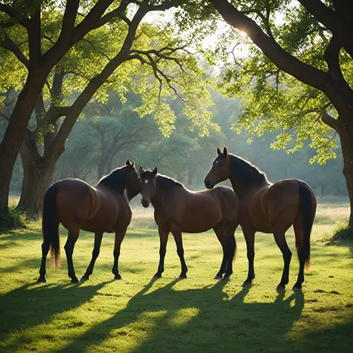 L'univers fascinant du harcour cheval