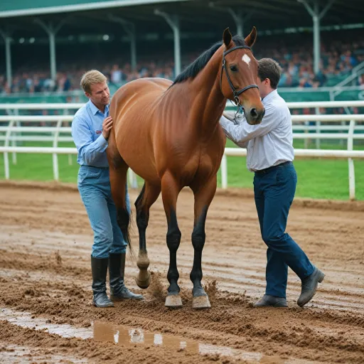 Comment traiter efficacement la gale de boue chez le cheval dans les métiers des courses hippiques